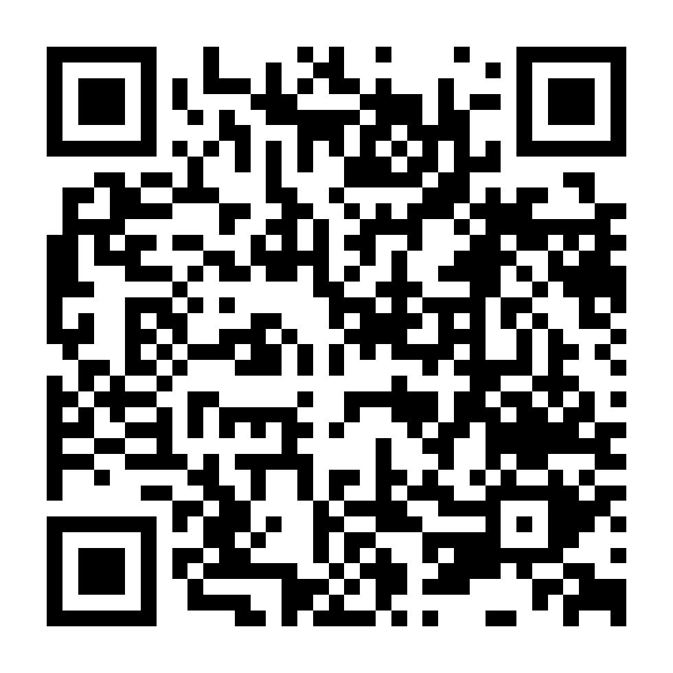 QR code da página de modernização